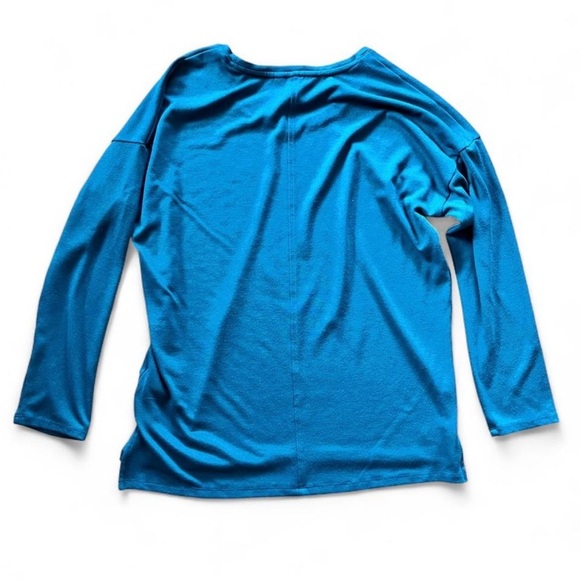 Banana Republic Green Oversized Long Sleeve Top Minimalist Soft Knit Essential - Picture 2 of 8